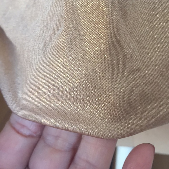 3.1 Phillip Lim 100% Silk Gold Top M - Picture 5 of 8